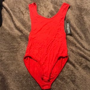 Red Bodysuit